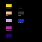 Bügelmotiv Konfetti für mittlere Löcher/Flecken | 3er Set | verschiedene Farben