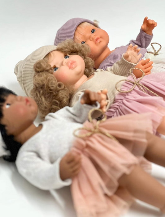 Tüllrock für Minikane Puppe 34 cm | verschiedene Farben