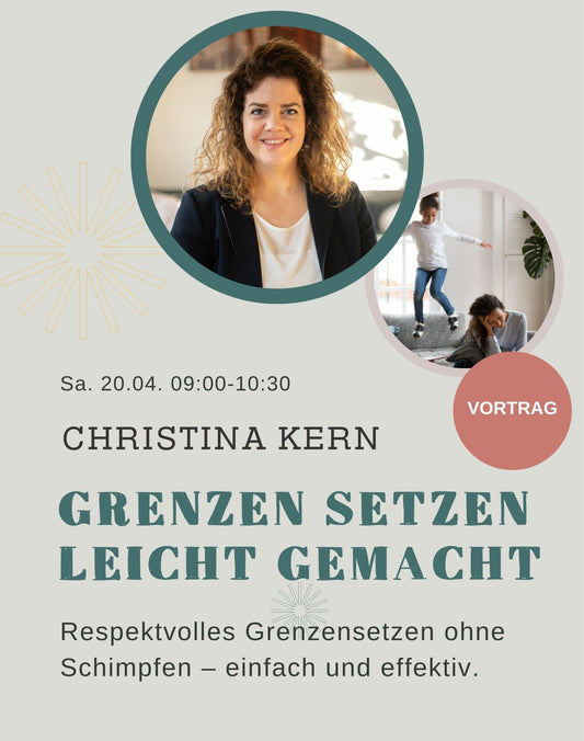 Event-Ticket | GRENZEN SETZEN LEICHT GEMACHT | Vortrag 20.04.2024 | Ravensburg
