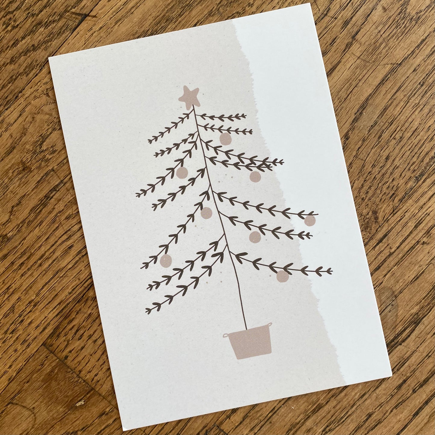 Postkarte A6 | Christmas tree