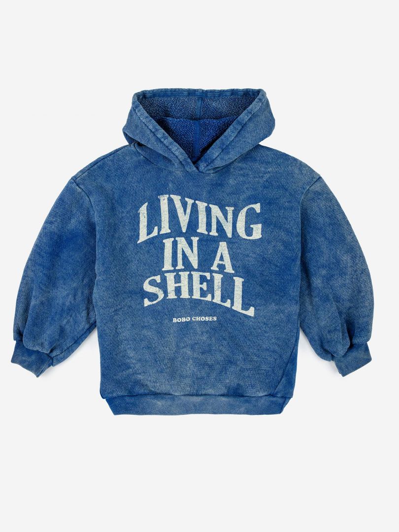 Hoodie LIVING IN A SHELL