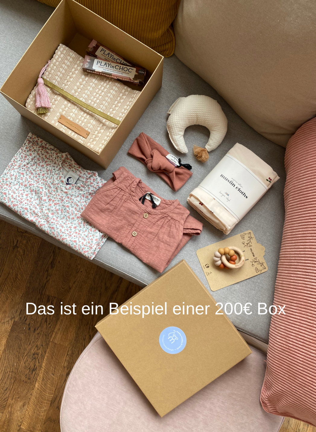 Baby Überraschungs-Box "Hallo kleines Wunder"