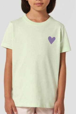 Organic Kids T-Shirt HEART | verschiedene Farben