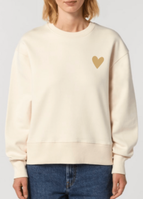 Organic Mum Sweatshirt HEART