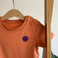 Organic Kids T-Shirt SMILE Volcano / Purple