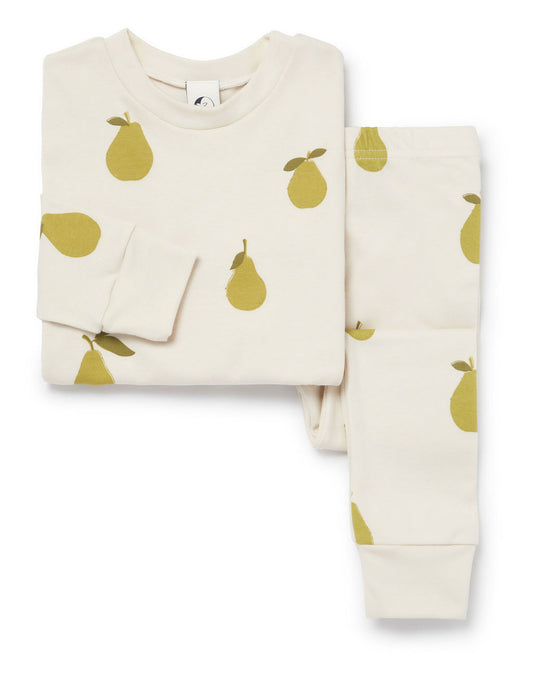 Klassischer Kinder-Schlafanzug Pear