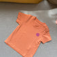 Organic Kids T-Shirt SMILE Volcano / Pink